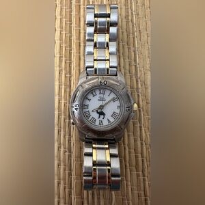 Timex Indiglo Camel Vintage Ladies Quartz Movement Metal Watch